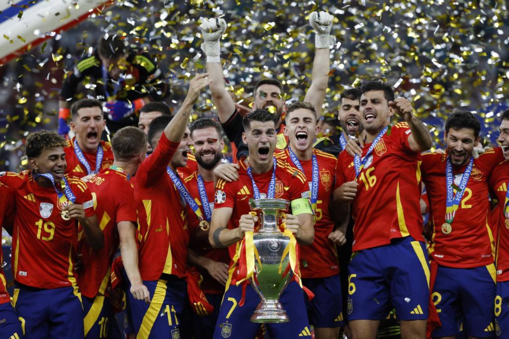 Morata, un capitán de España en Segunda