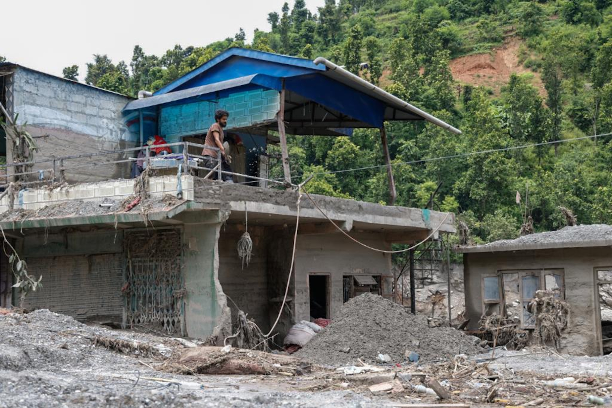 La riada en Nepal ya se ha cobrado más de 750 muertos