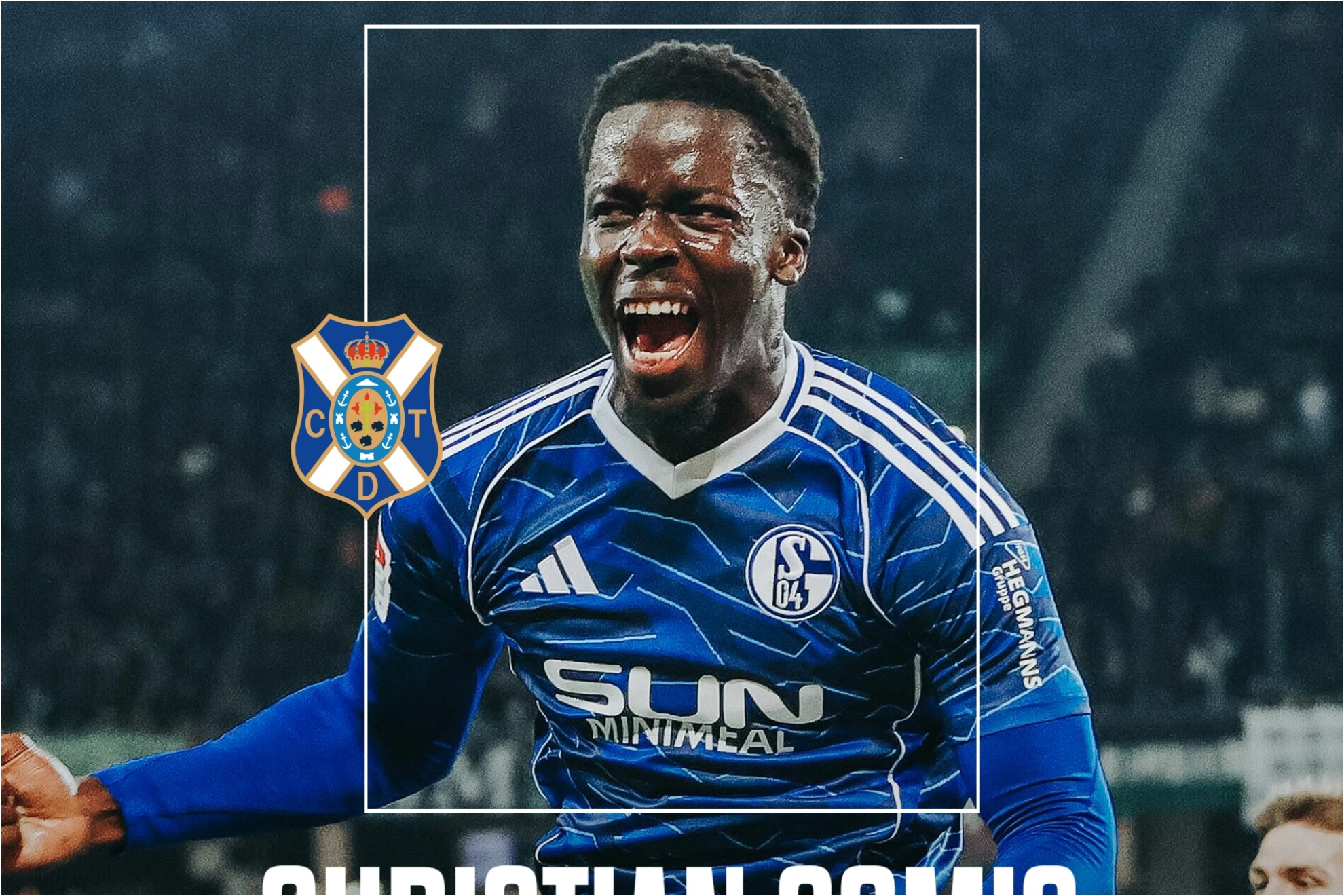 El Schalke 04 cede al delantero Christian Gomis al Tenerife