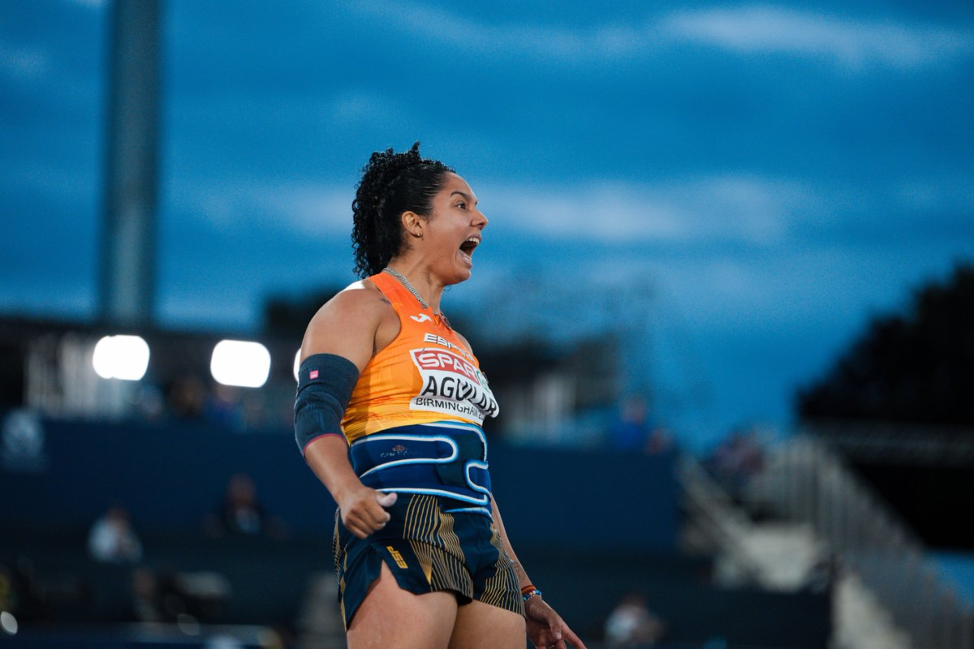 Récord de España de jabalina para Yulemnis Aguilar en los Juegos Mediterráneos