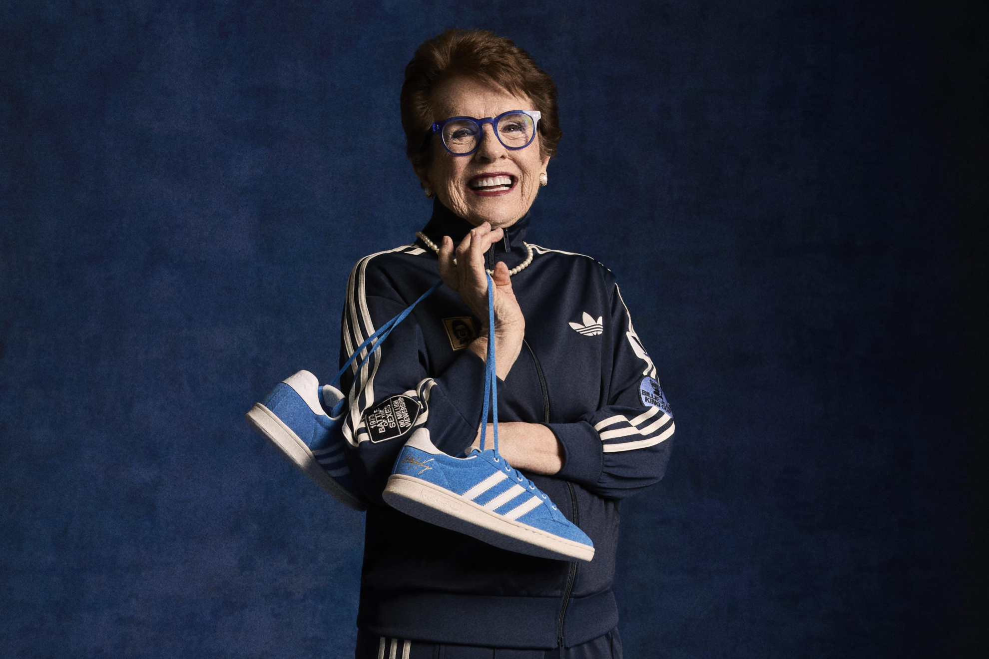 Las zapatillas de Billie Jean King de 1973 salen a la venta por primera vez