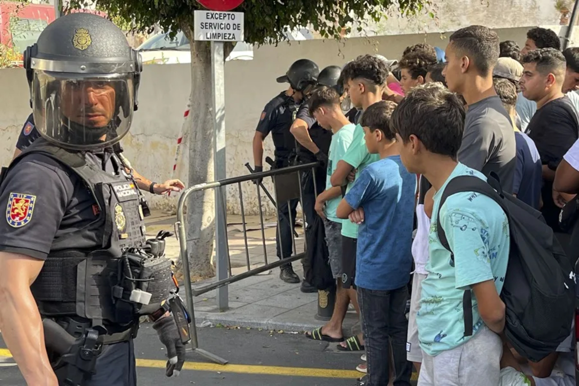 Un informe policial apunta a una operación organizada detrás de la entrada masiva en Ceuta