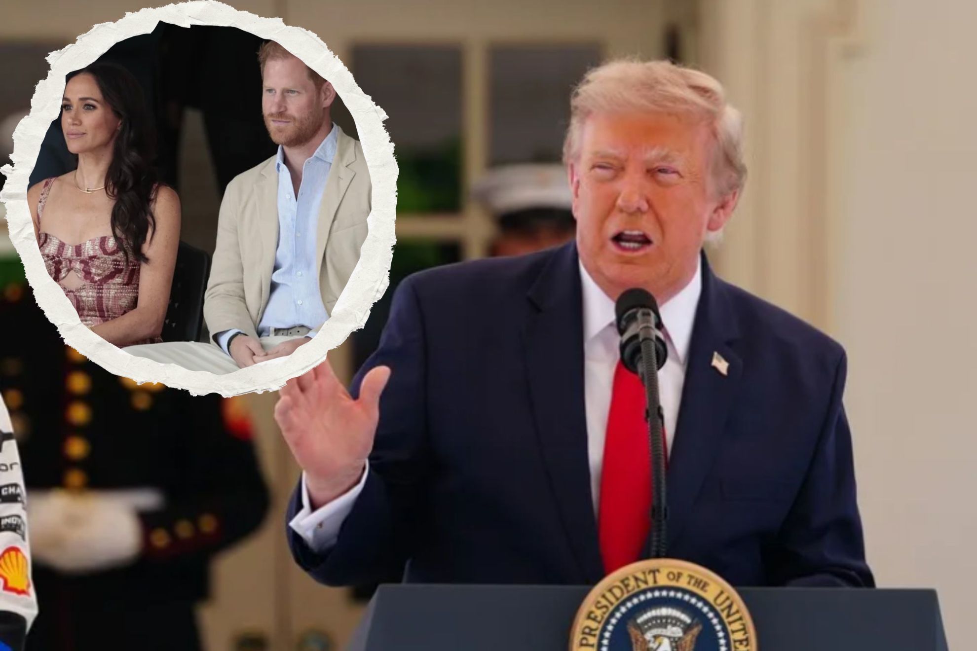 Donald Trump celebra la vuelta de Meghan y Harry a Reino Unido: “Trataron a la familia real con un enorme desprecio”