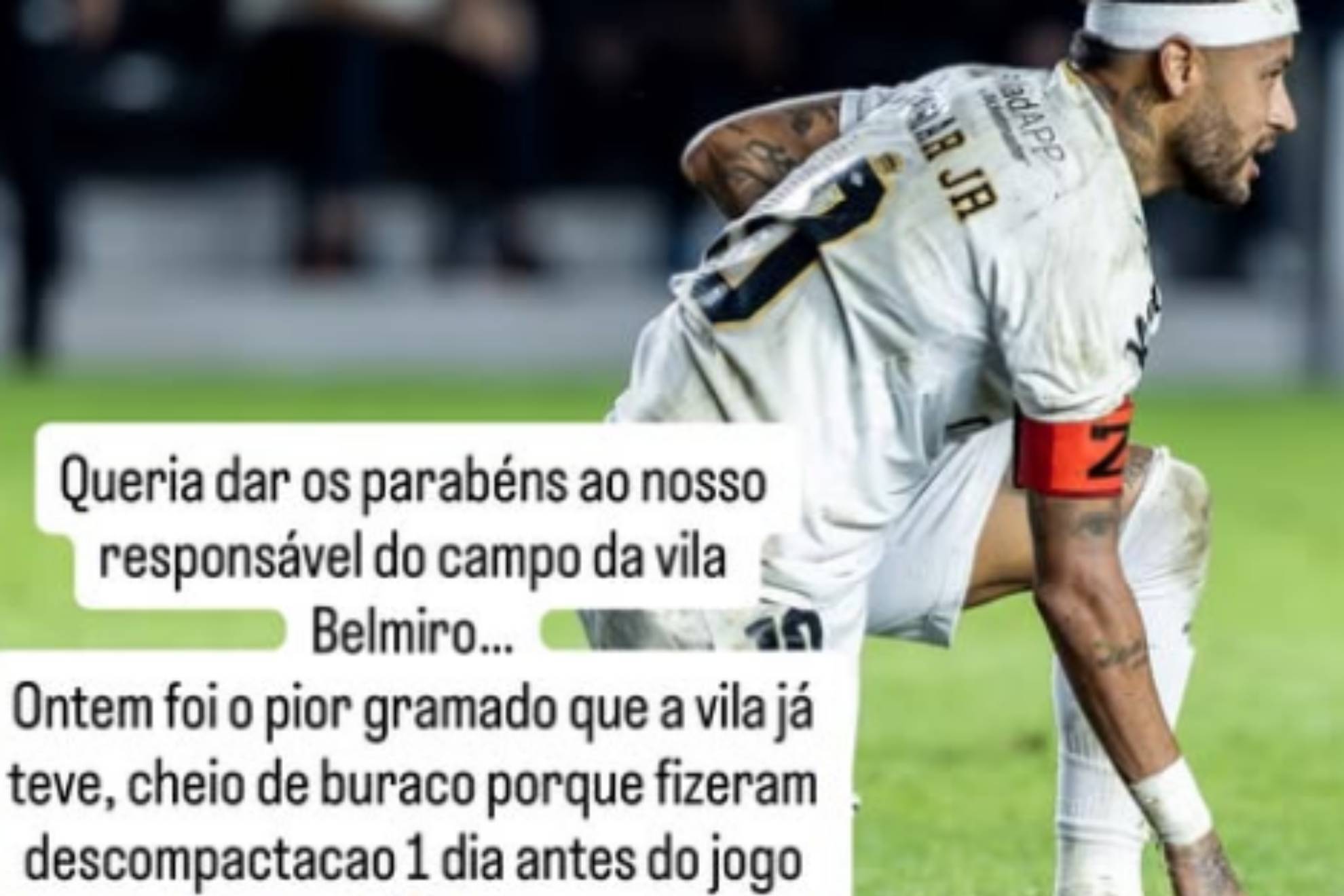 Duro ataque de Neymar a los trabajadores del Santos tras romperse: Felicidades... un trabajo de mierda