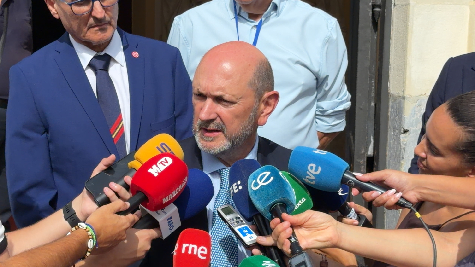 Louzán insiste con la final del Mundial 2030 en España: "Es una pena que no quedara claro desde el principio"