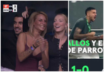 Ceballos, de vibrar en el palco del Bernabéu... a saltar con el gol del Betis