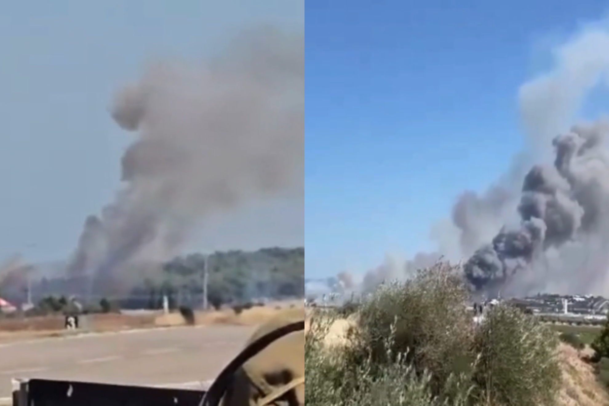 Tragedia en Grecia: mueren dos pilotos al estrellarse un avión de combate durante una exhibición aérea
