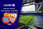 Espanyol - Sevilla: horario y dónde ver hoy en TV el partido de la jornada 4 de LaLiga EA Sports