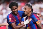 Así está el Pichichi de LaLiga 2026-27: Camello, Lamine, Raphinha y Mbappé, empatados en los más alto
