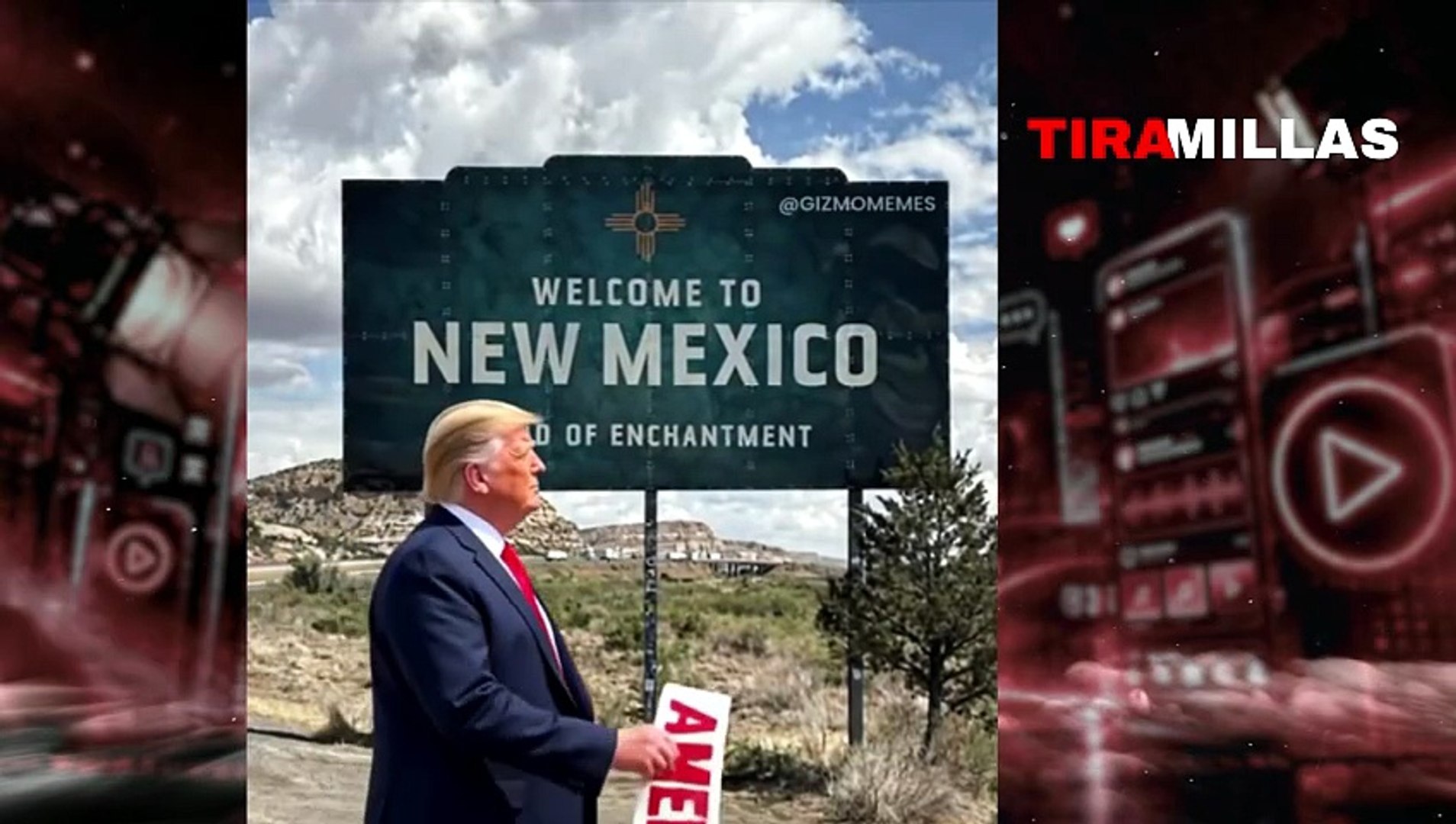 Donald Trump se anima a rebautizar territorios: Nuevo México por Nueva América