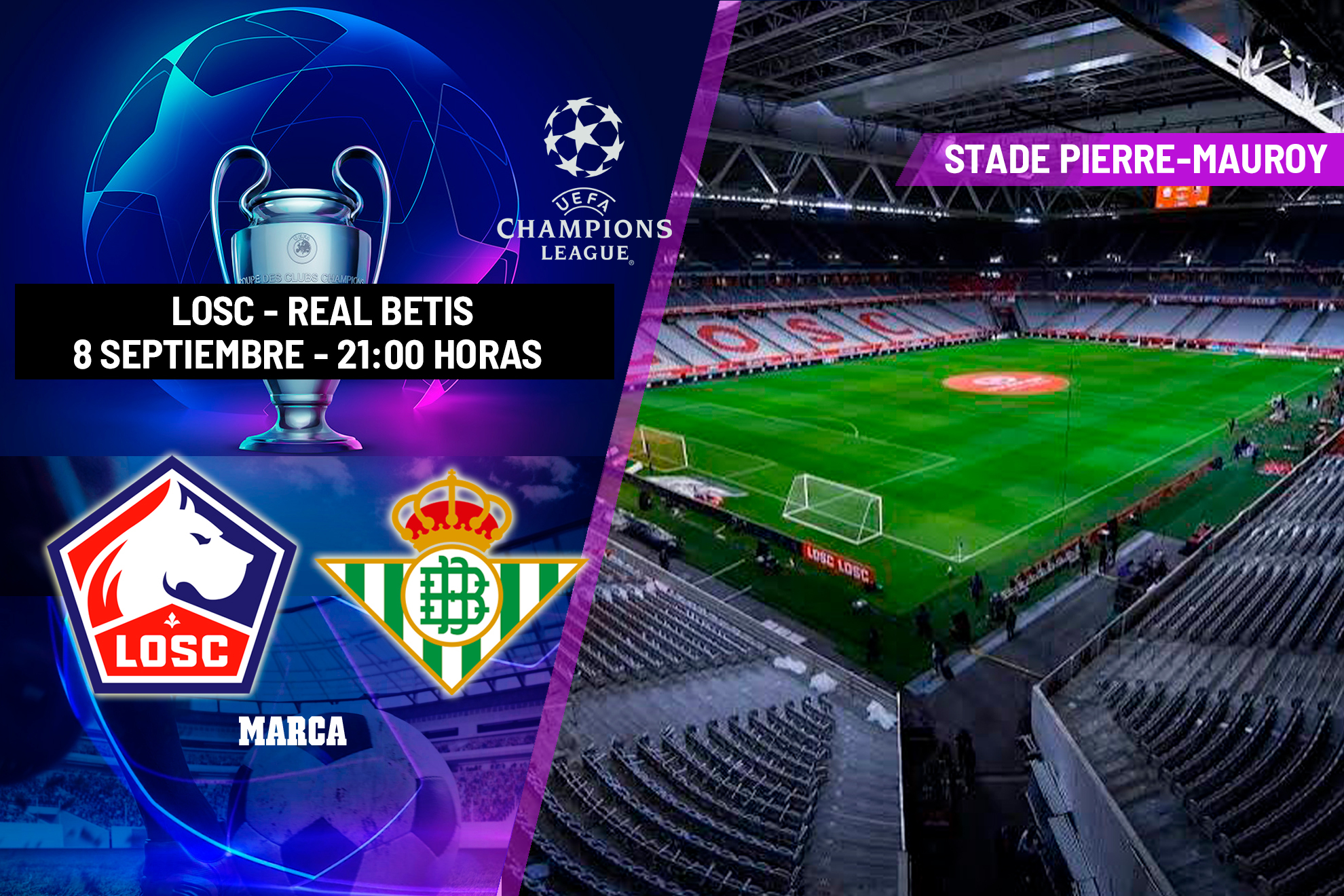 Lille - Betis: Volver... que 20 años no es nada