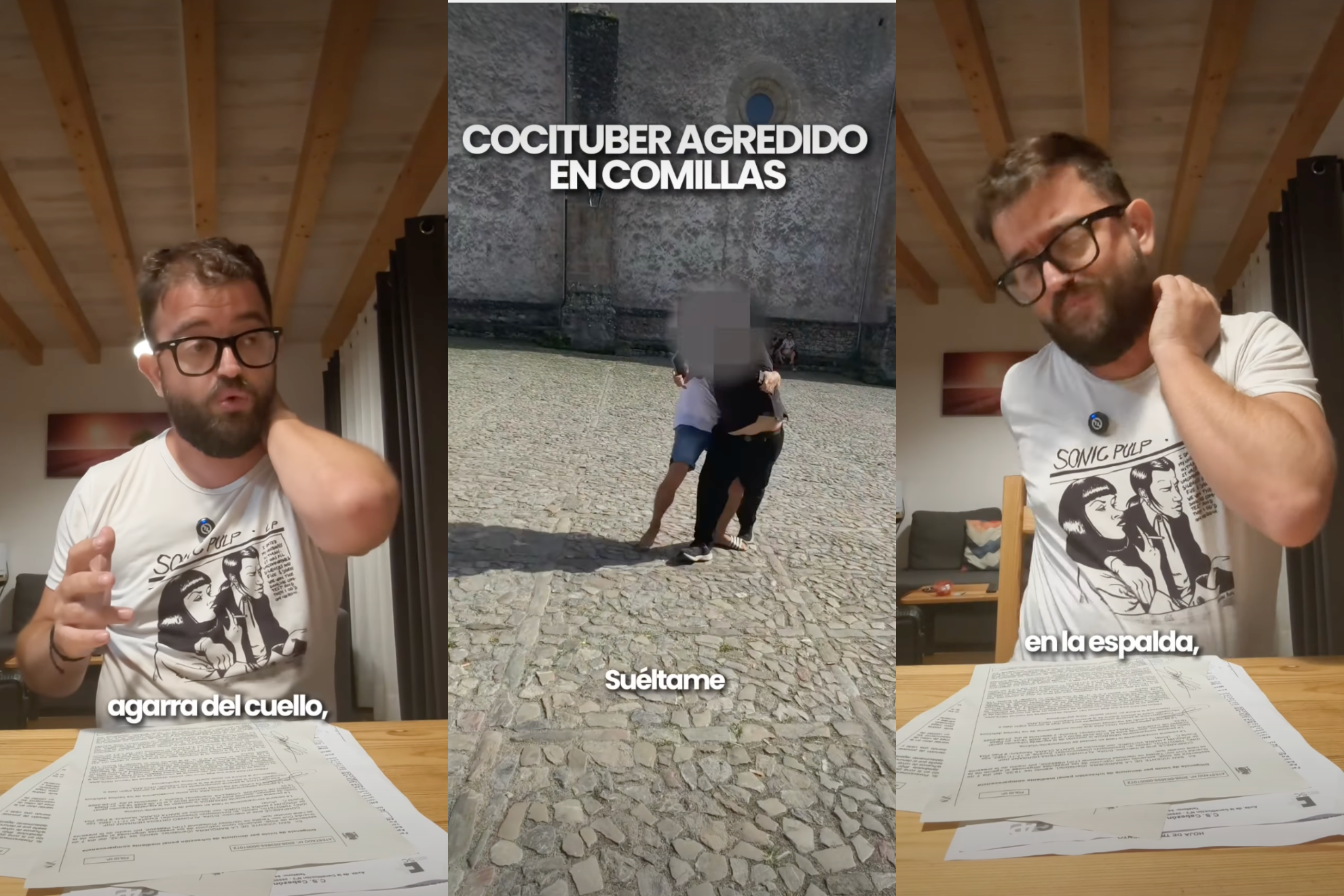El youtuber Cocituber, agredido en plena calle por su crítica a un restaurante: "El tío me quería matar”