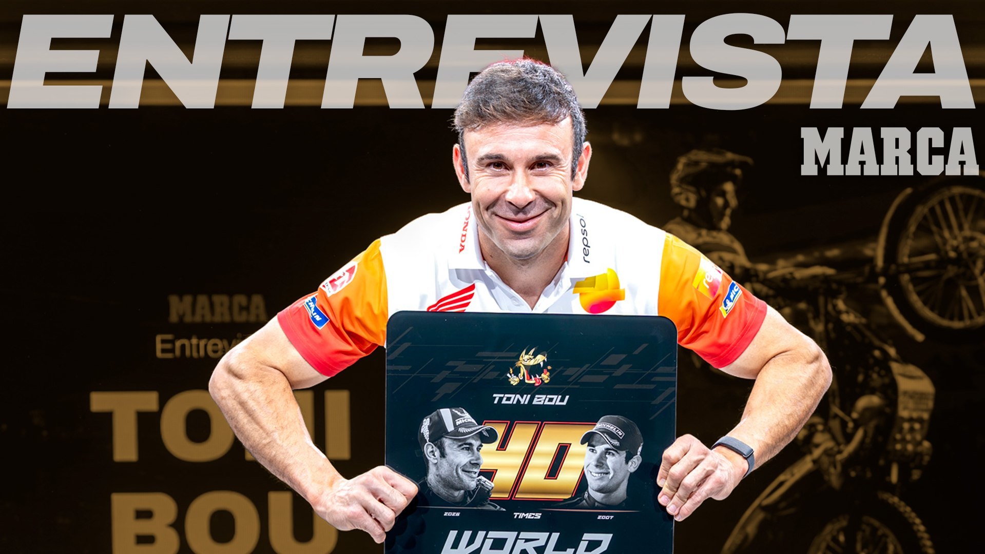 Toni Bou, tras conquistar su 40º título mundial: "Desde hace años si pierdo es mucho más noticia que si gano"