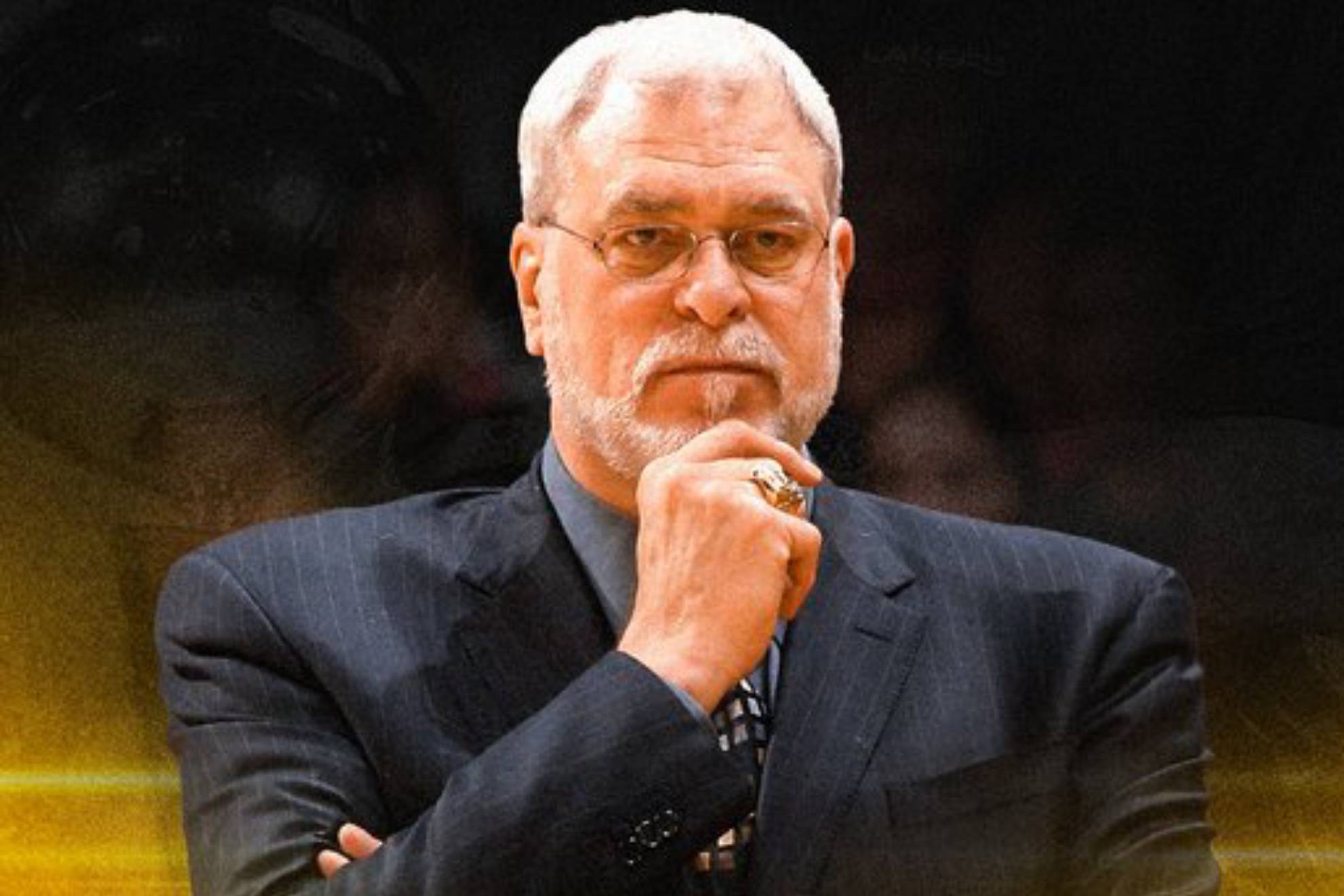 Los Lakers homenajean a Phil Jackson con una estatua junto a Kobe, Kareem, Magic...