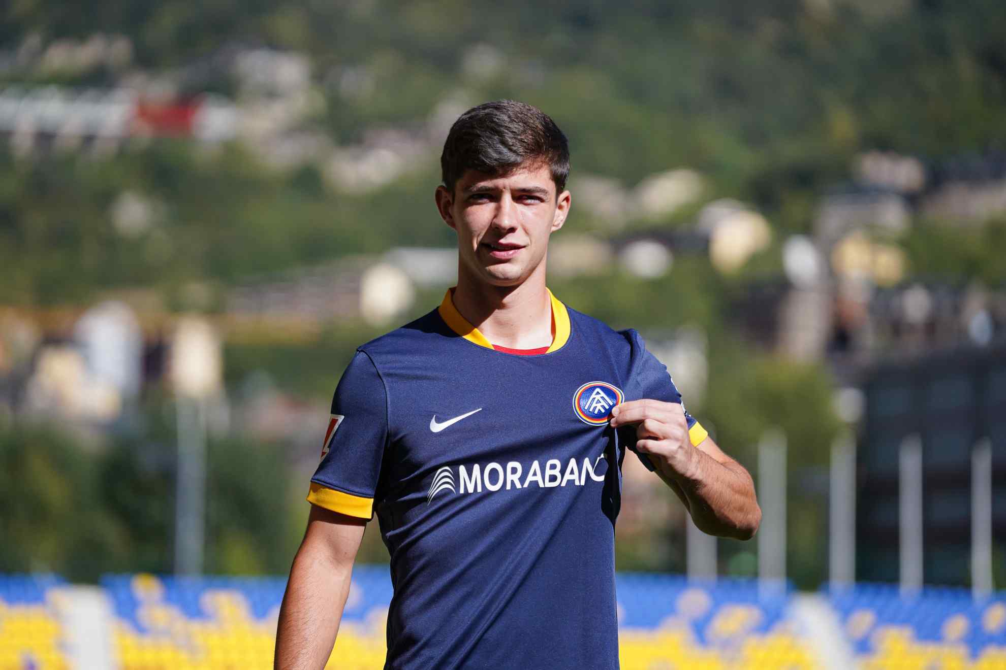 Diego Díaz confía en revertir el inicio del Andorra: "En el vestuario no cabe duda, estamos todos muy tranquilos"