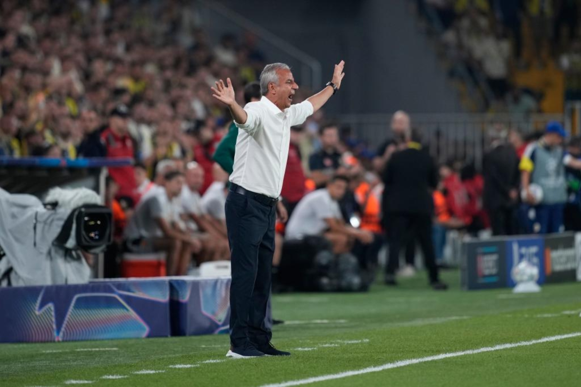 El Fenerbahçe rechaza la dimisión de su entrenador: "Soy su superior, le digo 'seguirás' y se acabó"