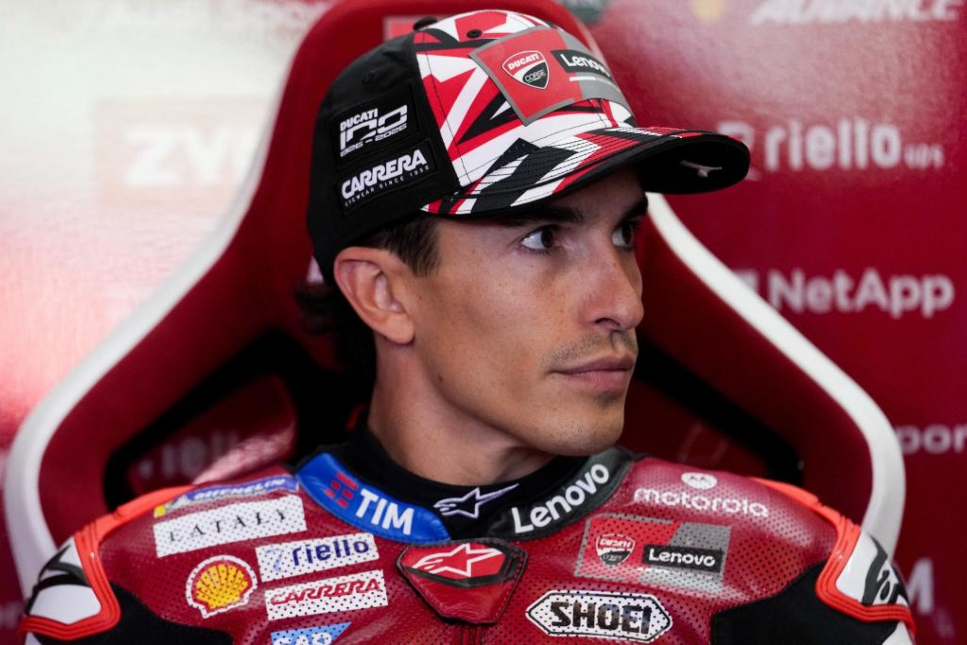 Marc Márquez y los planos con Rossi: "Hay suficiente espectáculo en pista como para estar con estos juegos"