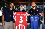 El Atlético también 'participa' en el GP de España de Fórmula 1