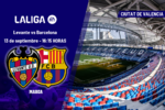 Levante - Barcelona: horario, dónde ver hoy en TV y canal del partido de LaLiga EA Sports