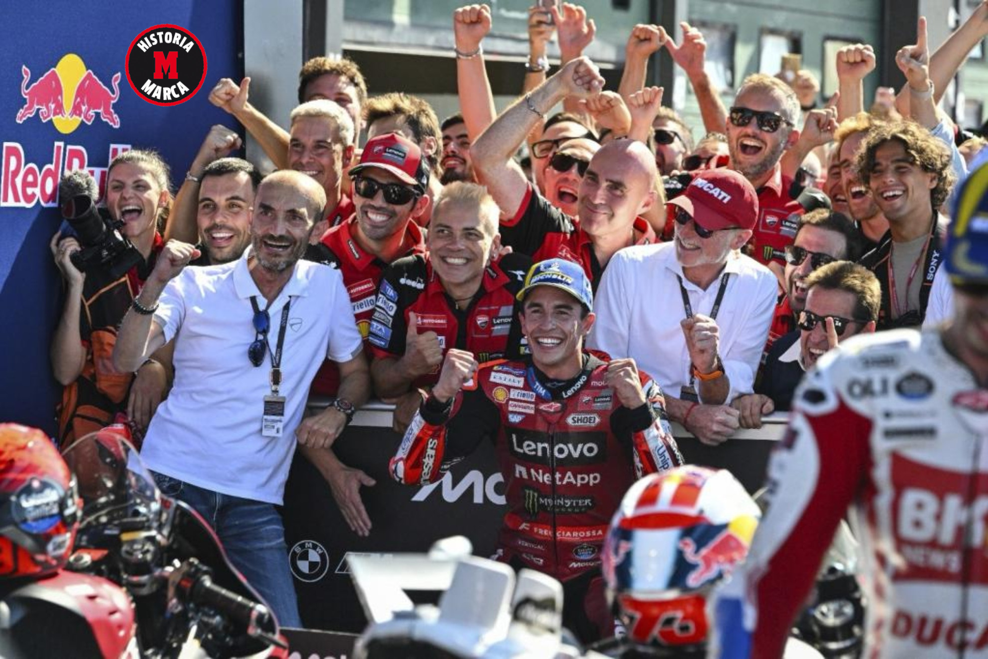 El CEO de Ducati: “En lo mental, Marc Márquez es un gran problema para los demás”