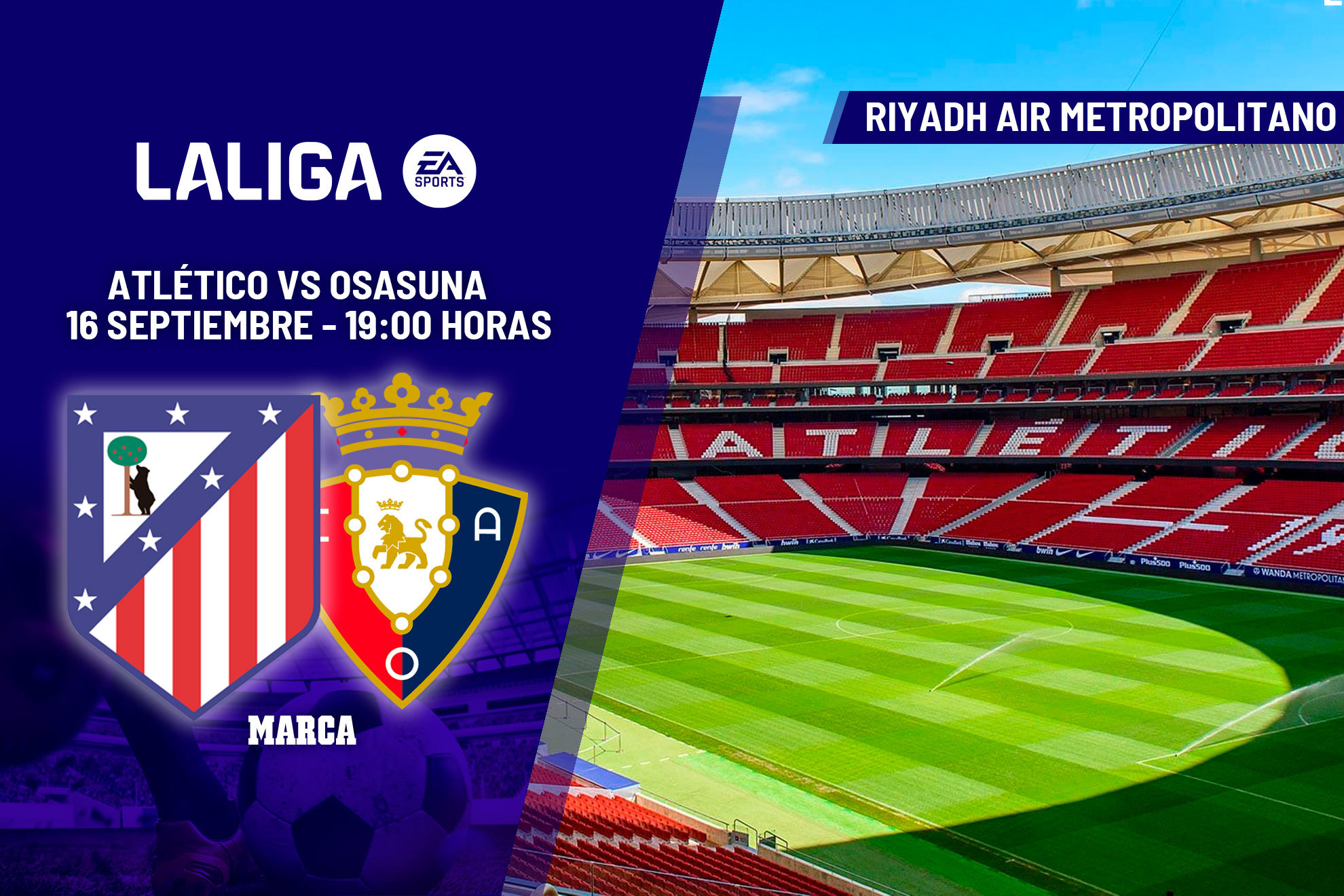 Atlético - Osasuna | Una ocasión para seguir creciendo