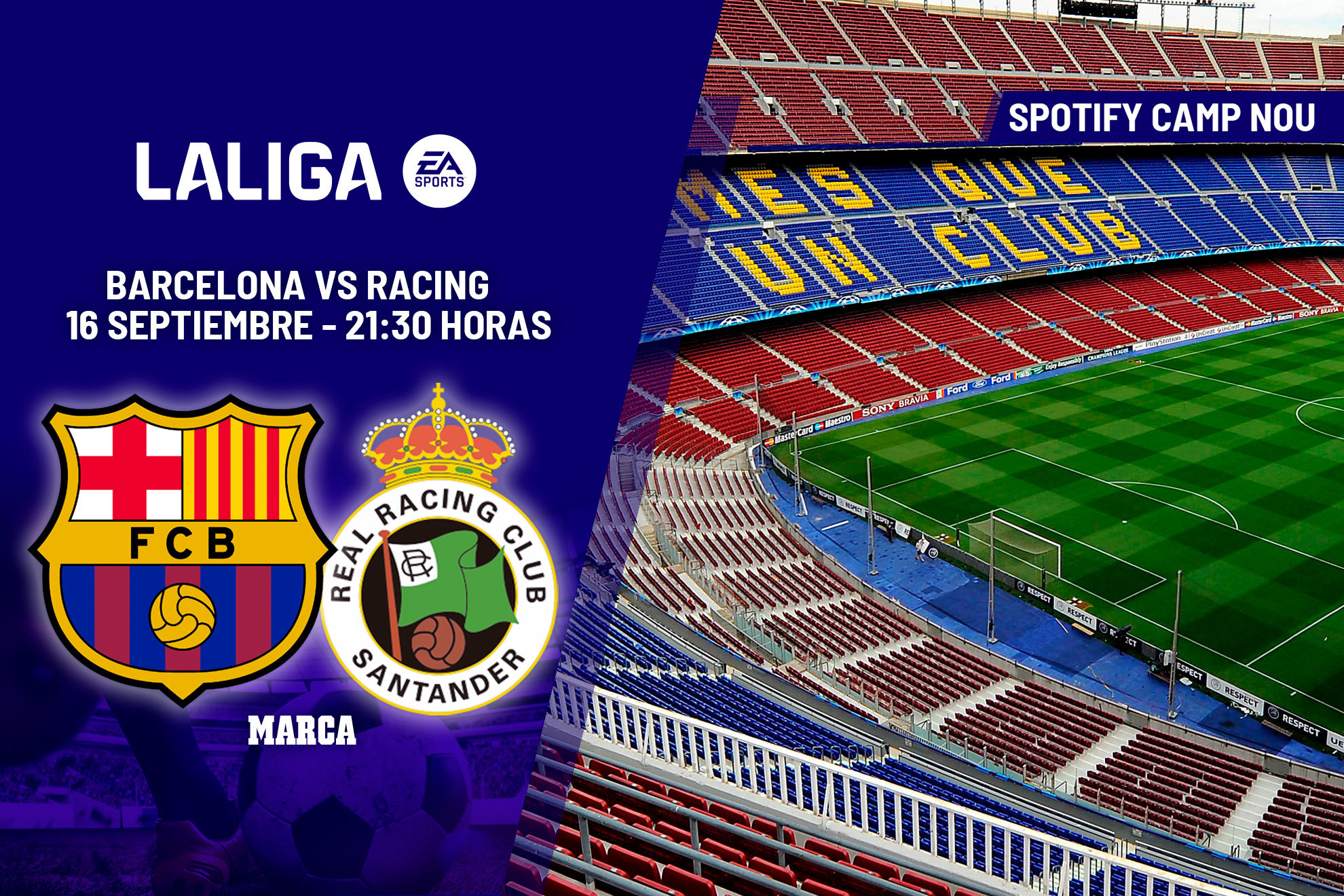 Barcelona - Racing: A un paso de la historia