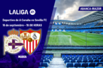 Deportivo de A Coruña - Sevilla: horario, dónde ver en TV y canal del partido de LaLiga EA Sports