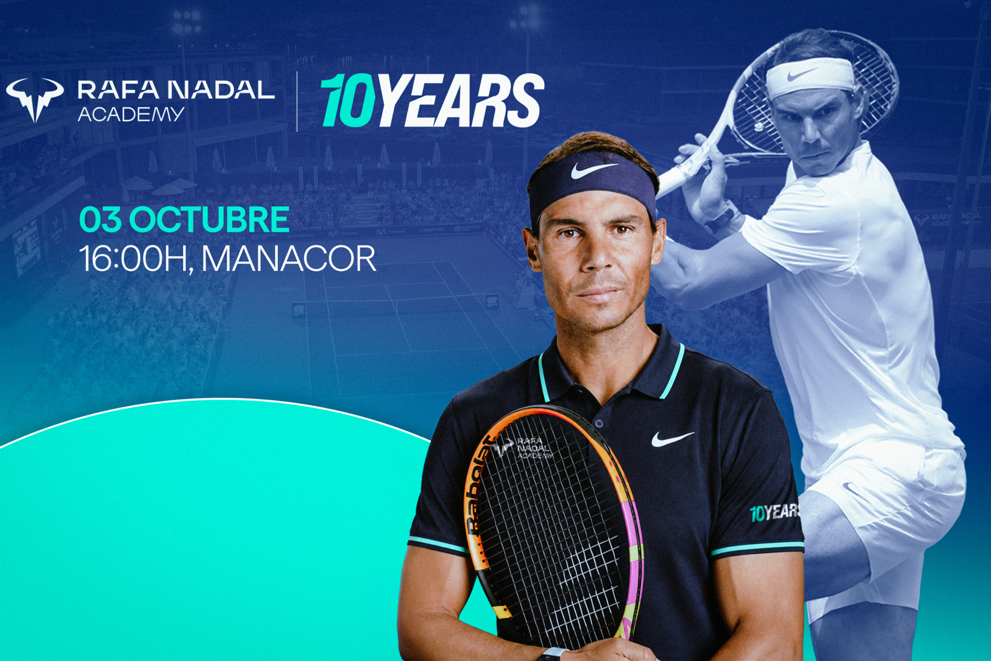 ¡¡¡Rafa Nadal vuelve a las pistas!!!
