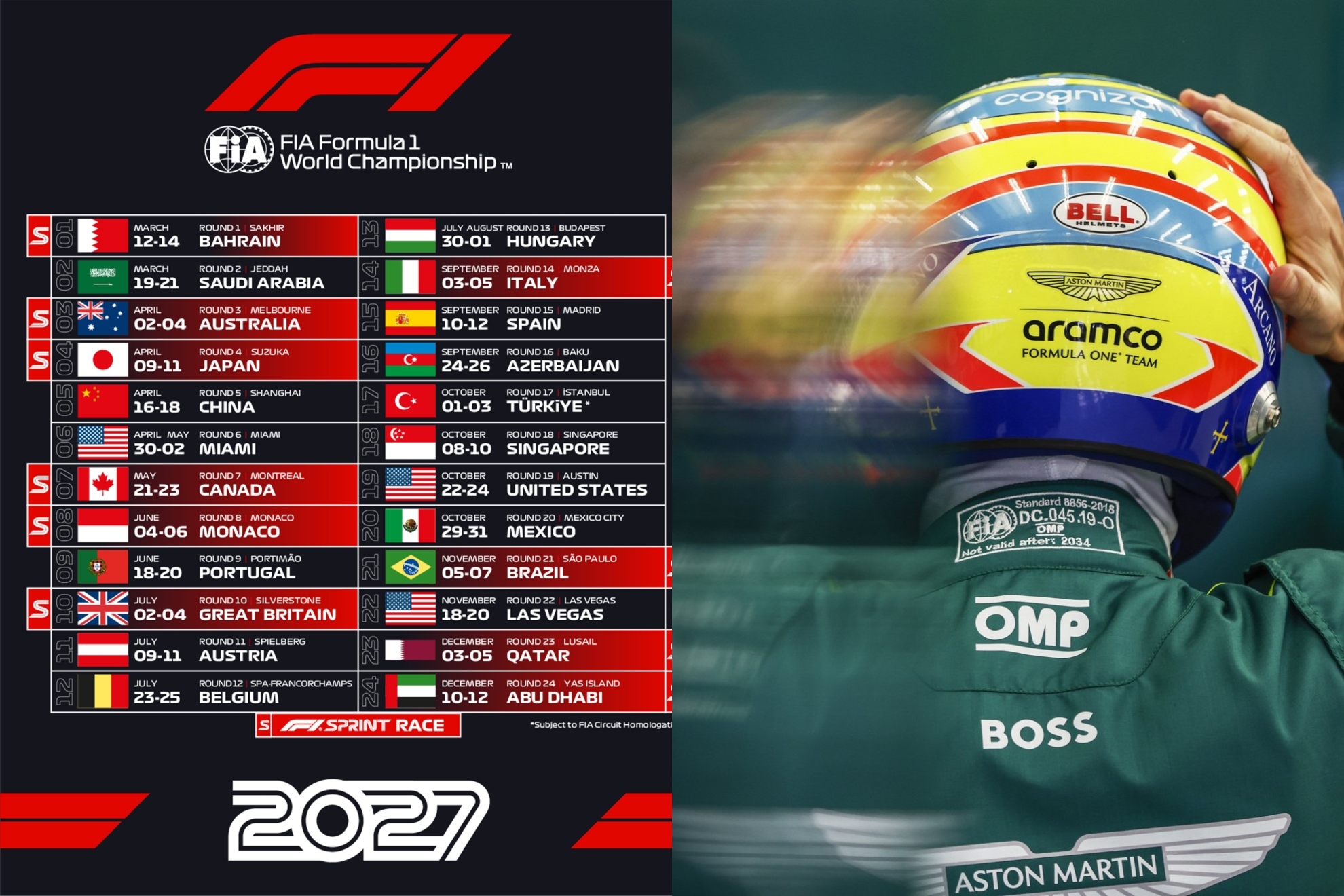 La F1 2027 opta por la revolución: Mónaco al sprint, Madring 2.0 y esperando a Alonso