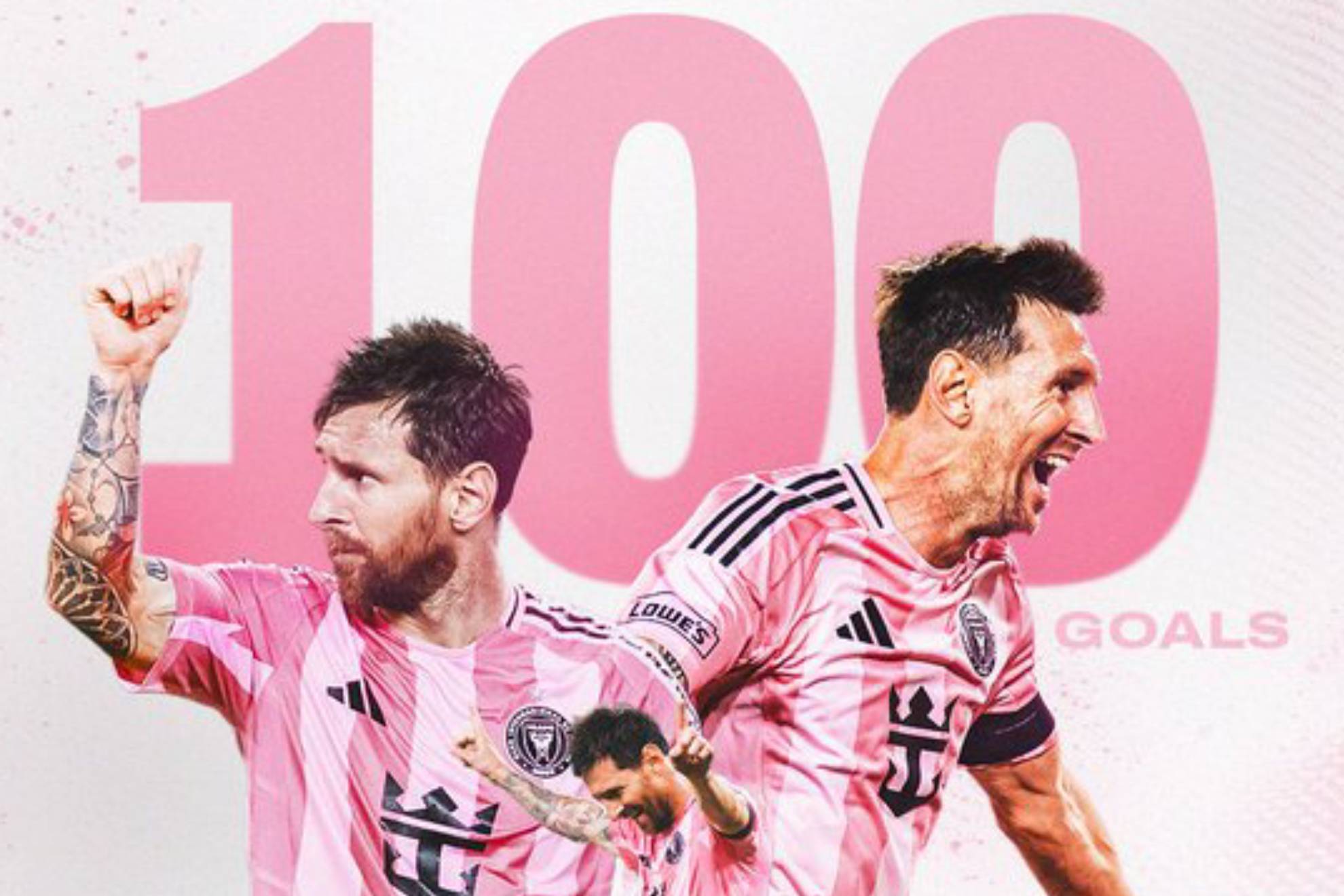 Messi mete su gol 100 con el Inter Miami y gana la Campeones Cup