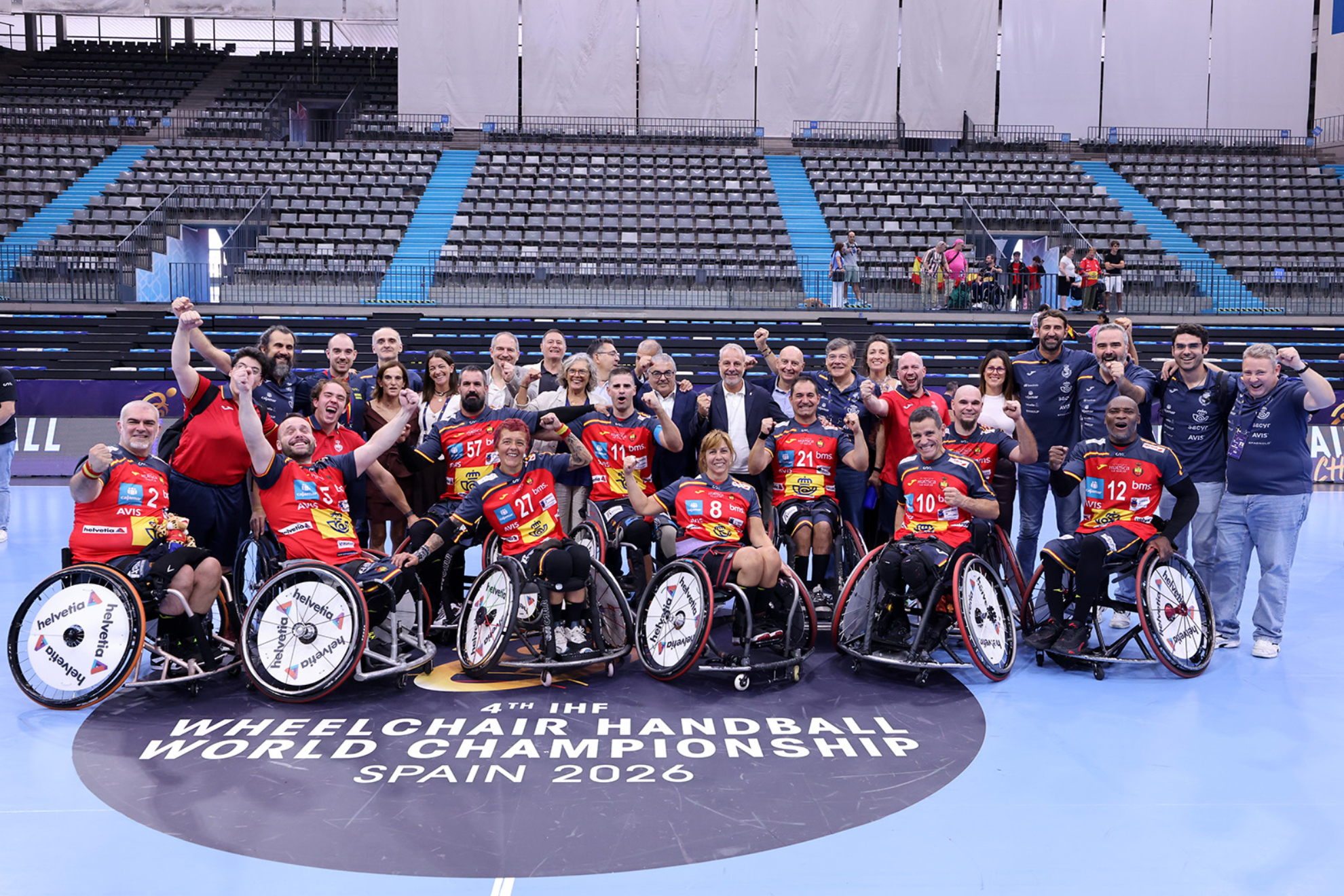 España pasa a semifinales del Mundial de balonmano en silla