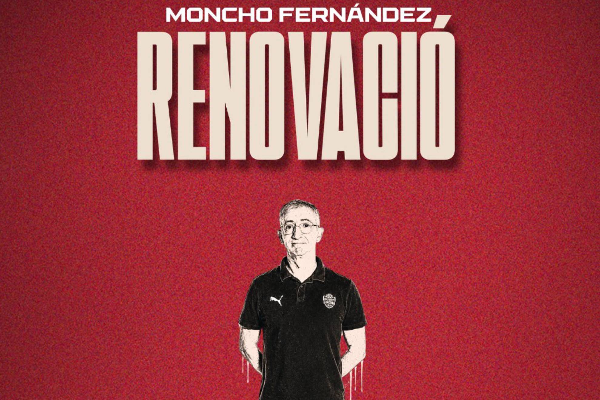 Moncho Fernández renueva con el FIATC Girona hasta 2028