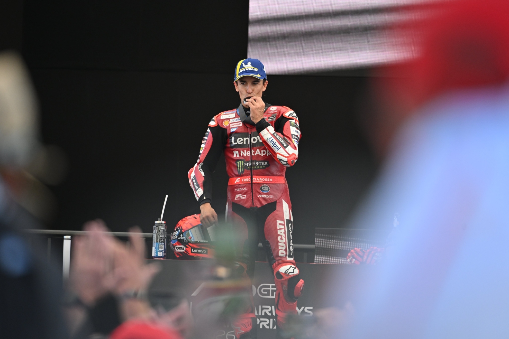 Marc Márquez: "El objetivo era no tener a Acosta entre Jorge Martín y yo"