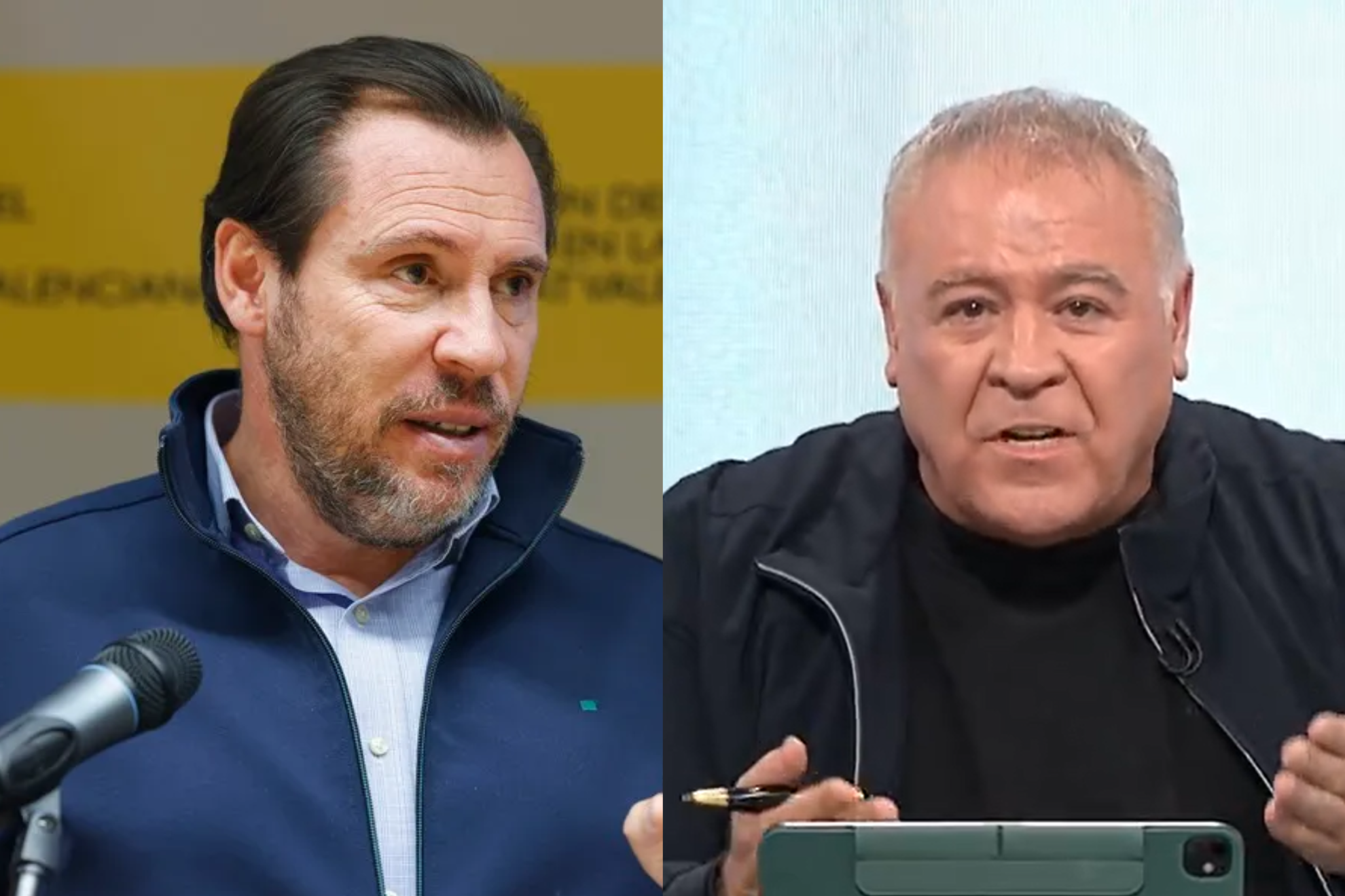 Óscar Puente responde y ataca a Ferreras: "Tienes menos audiencia que la tele tienda"