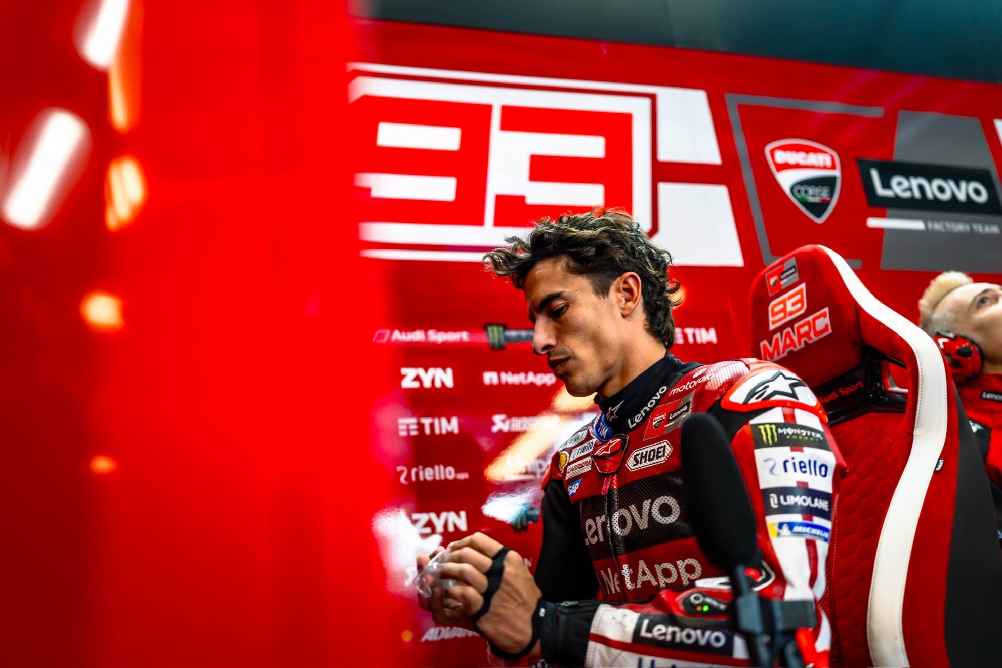 Marc Márquez: "Estuve tres vueltas: '¿Entro a box o no?'"