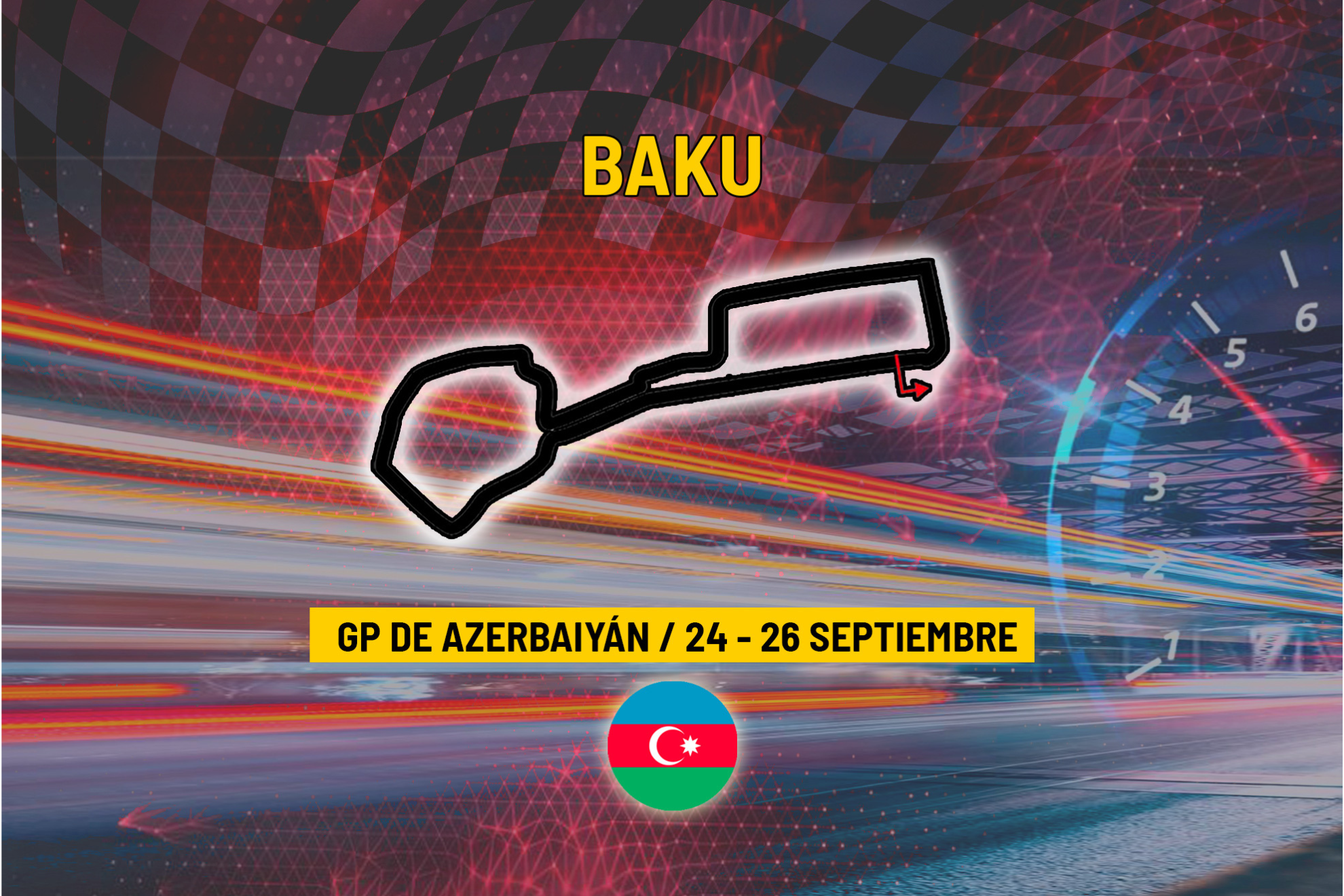 Horarios del GP de Azerbaiyán de F1: fechas y dónde ver en TV la carrera de Sainz y Alonso en Bakú