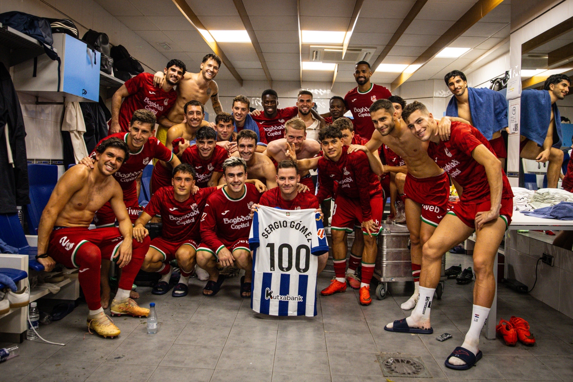 เซร์คิโอ โกเมซ ปลื้มใจผ่าน 100 นัดกับ เรอัล โซเซียดาด หวังคว้าแชมป์เพิ่ม
