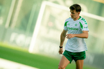 Diego Llorente vuelve al grupo en una sesión de entrenamiento sin Bartra, Ruibal y los internacionales