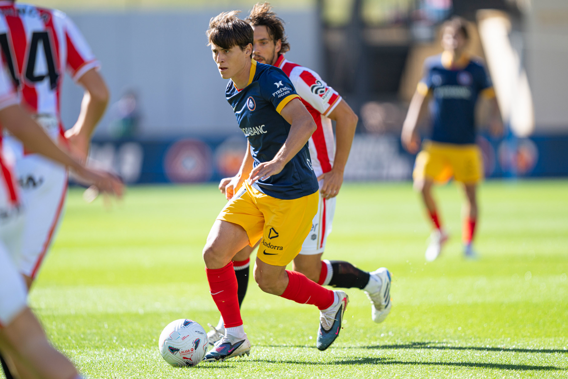 Domènech no toca las alarmas en el Andorra: "Mejor que nos pase ahora que en la jornada 30"