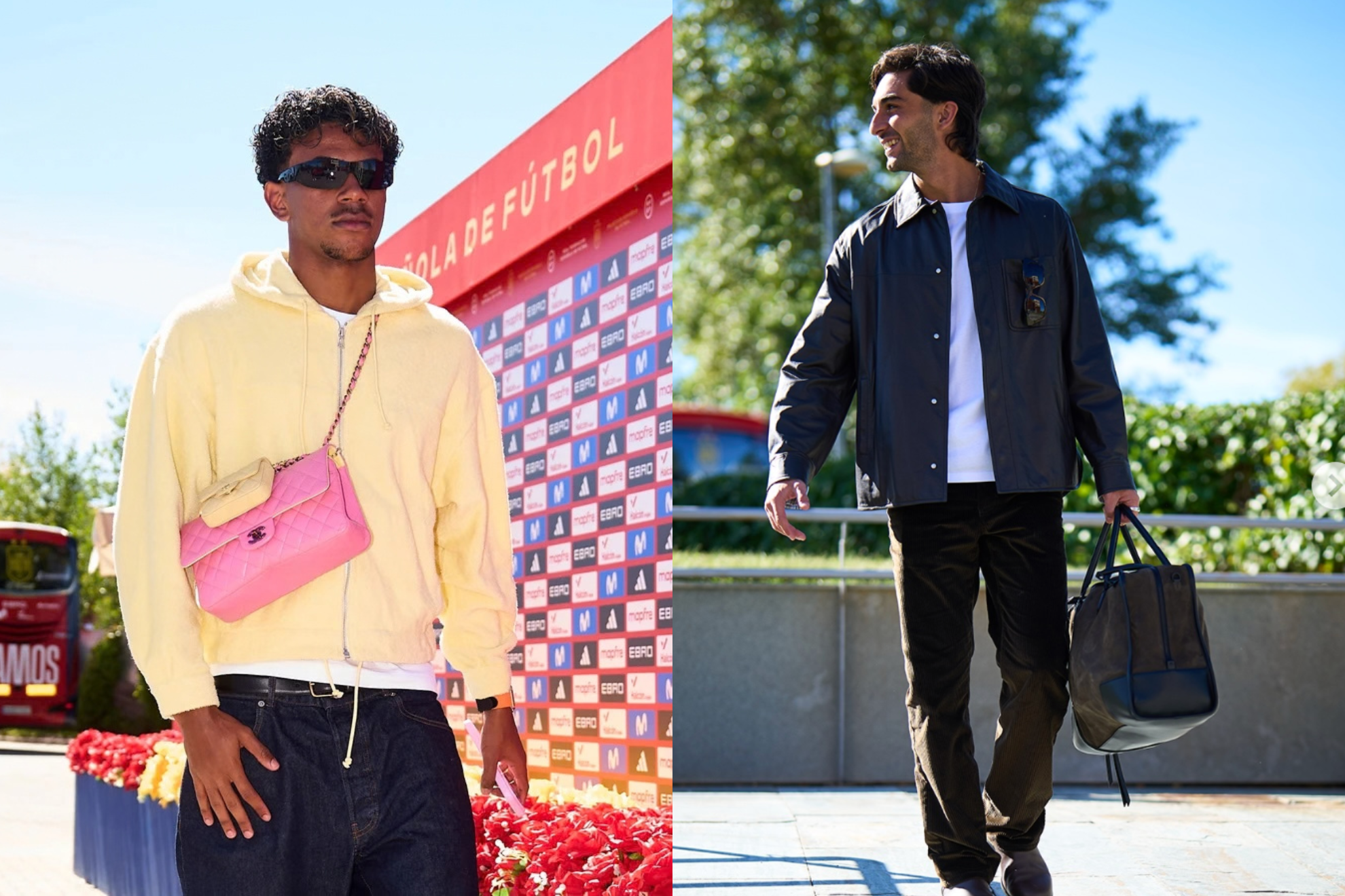 Lamine Yamal con Chanel y Ferran Torres con Loewe: los bolsos conquistan la moda masculina