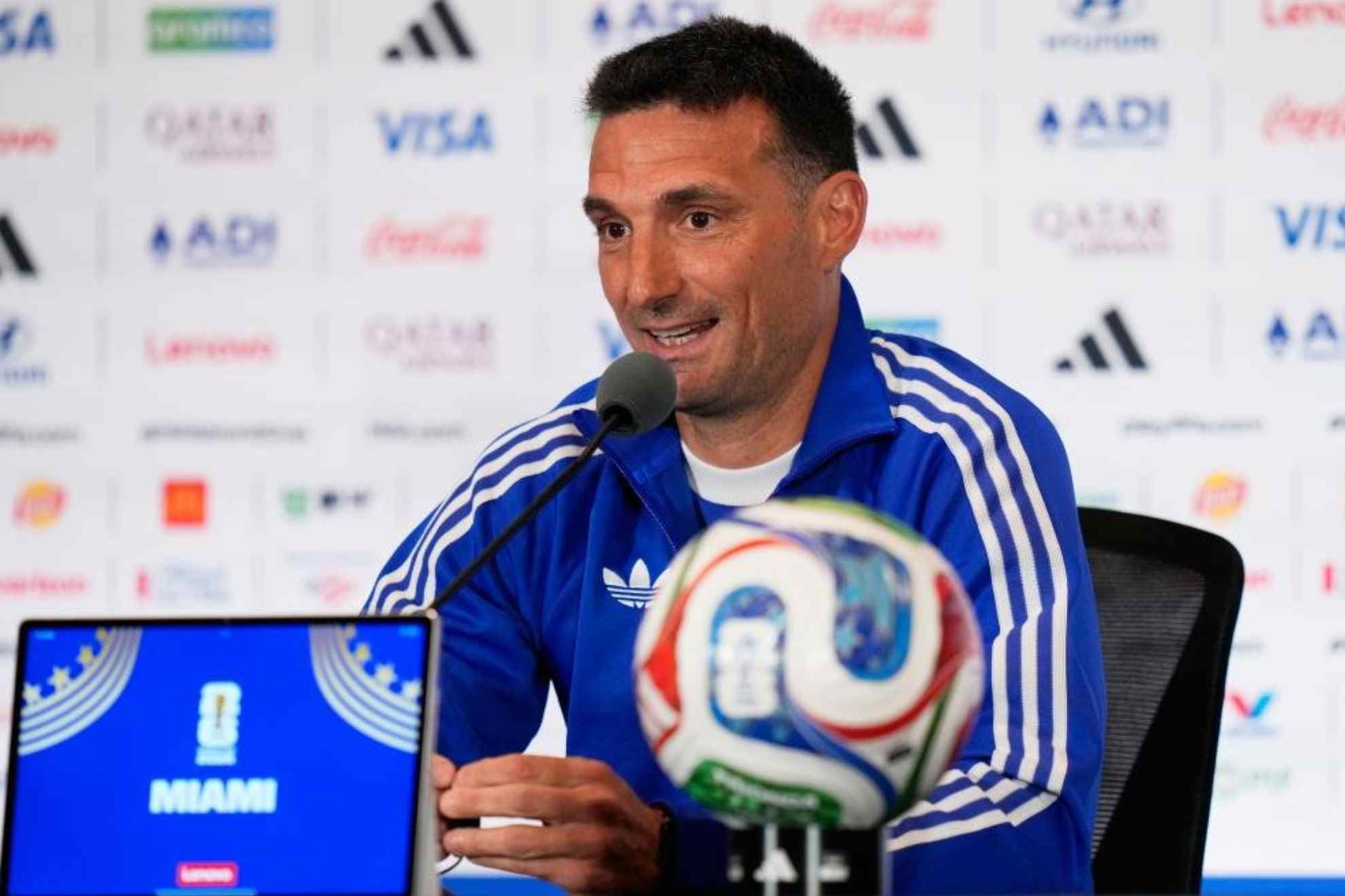 Scaloni mantiene las dudas sobre su continuidad aunque reconoce que tiene ganas de seguir