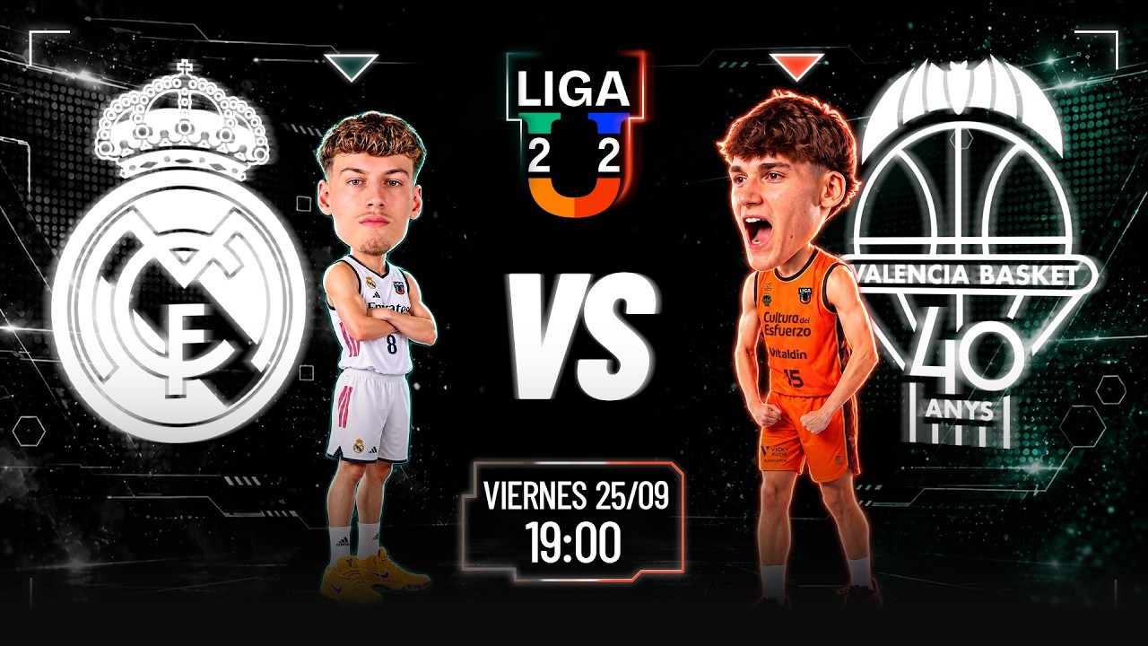 Liga U, en directo I Real Madrid - Valencia Basket