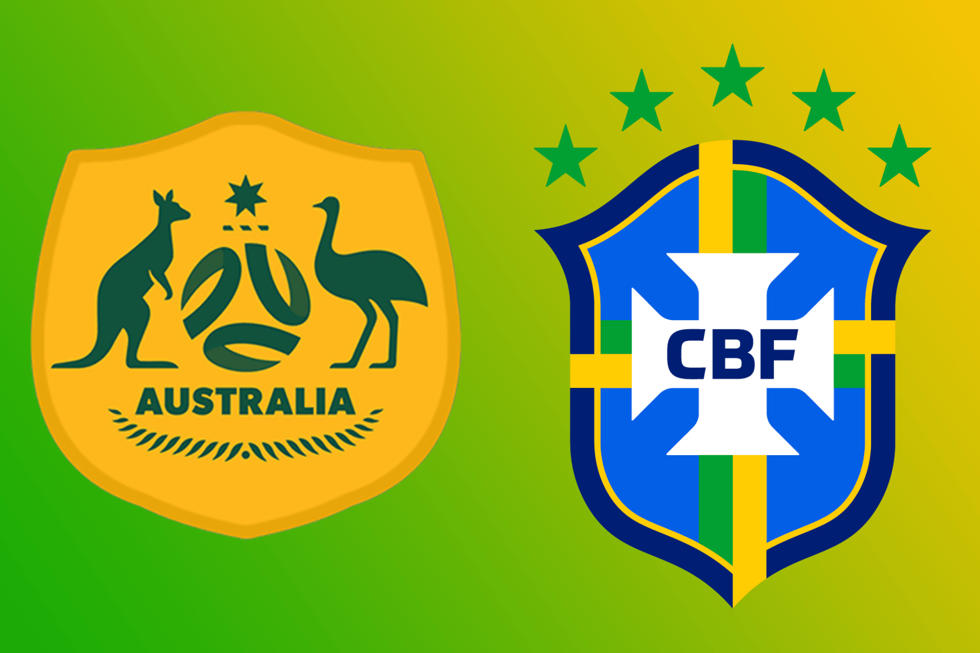 Australia-Brasil: horario y dónde ver en TV y online el amistoso internacional