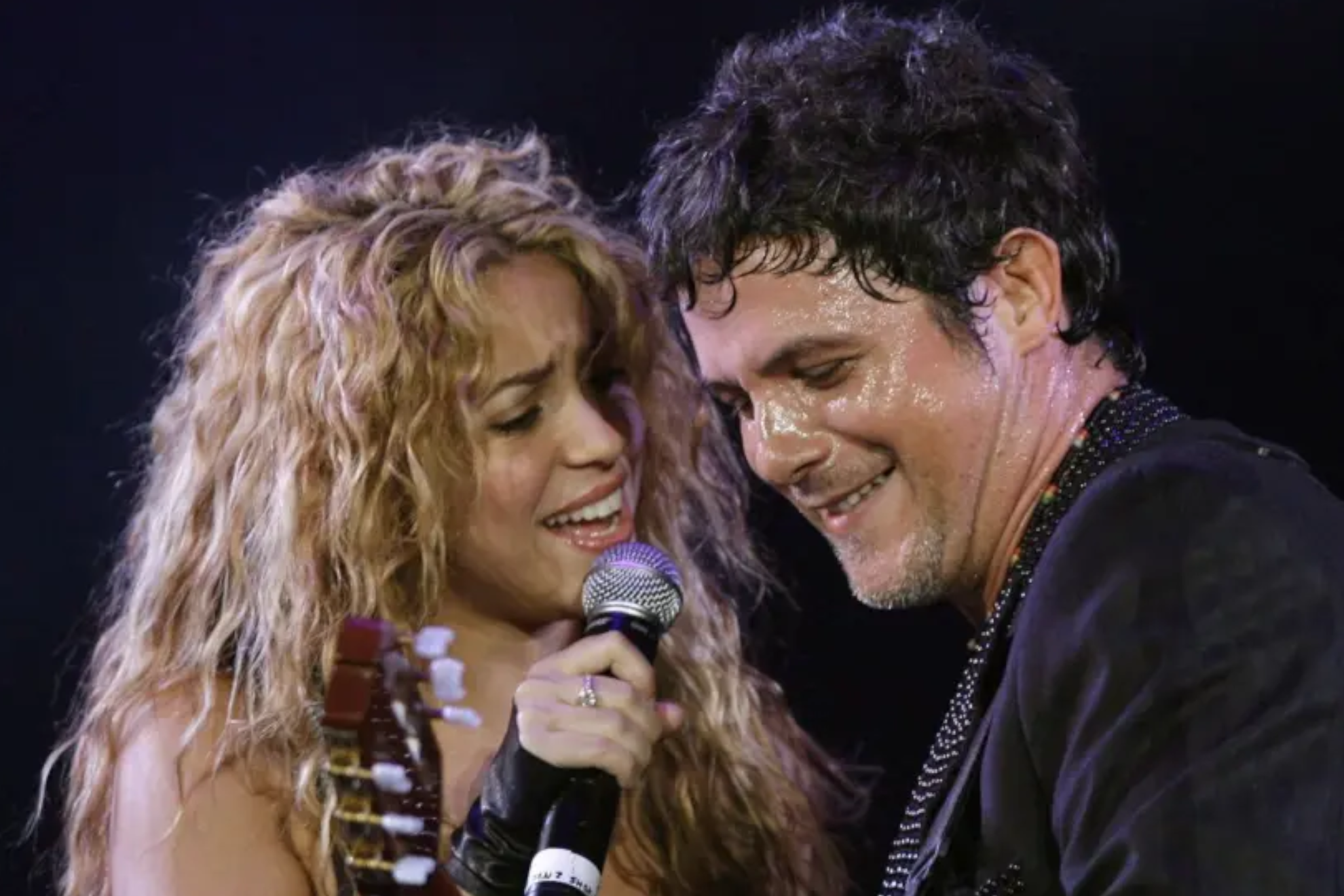 Shakira canta junto a Alejandro Sanz este viernes, 25 de septiembre, en Madrid