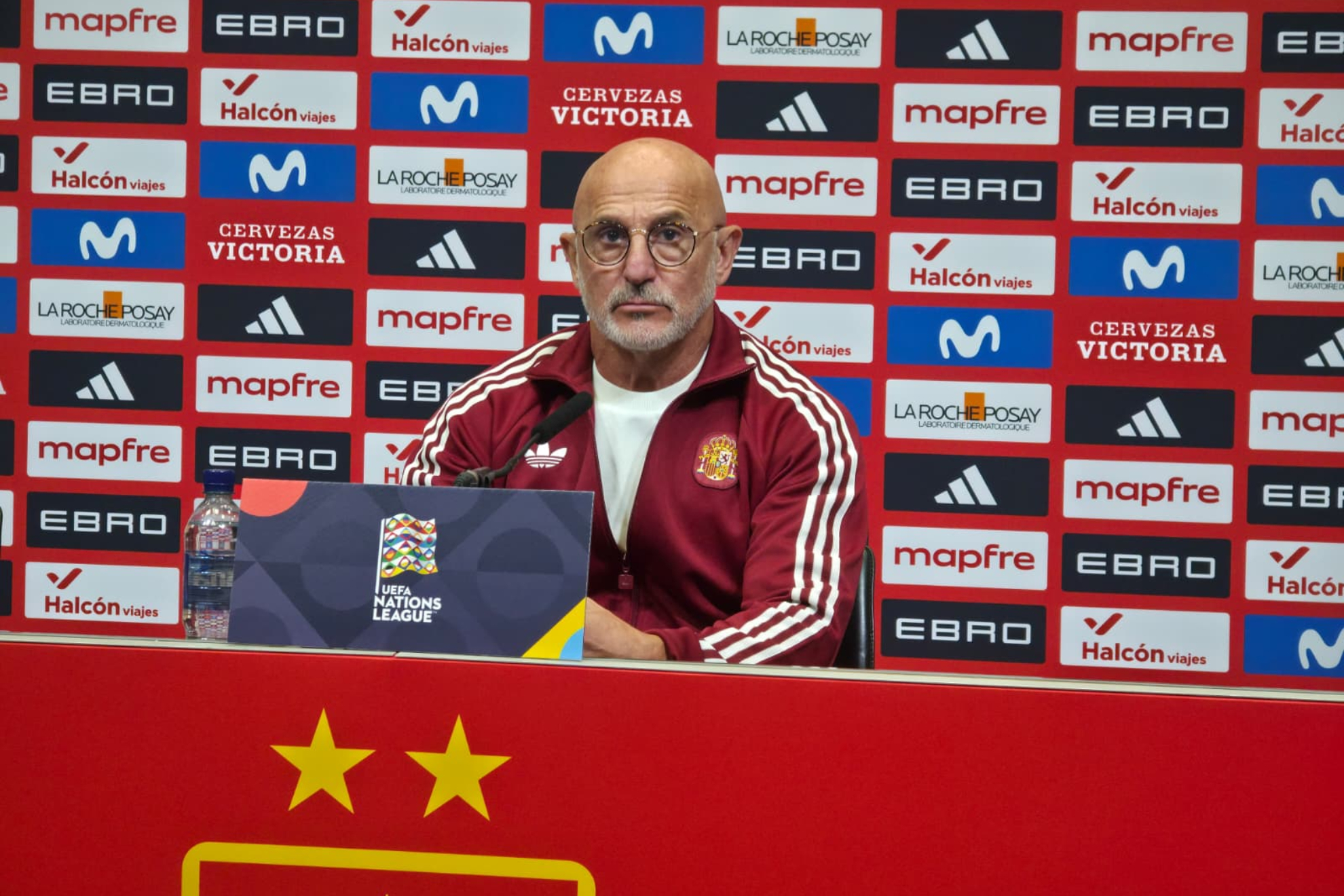 De la Fuente: "No es lo más adecuado jugar cuatro partidos en diez días"