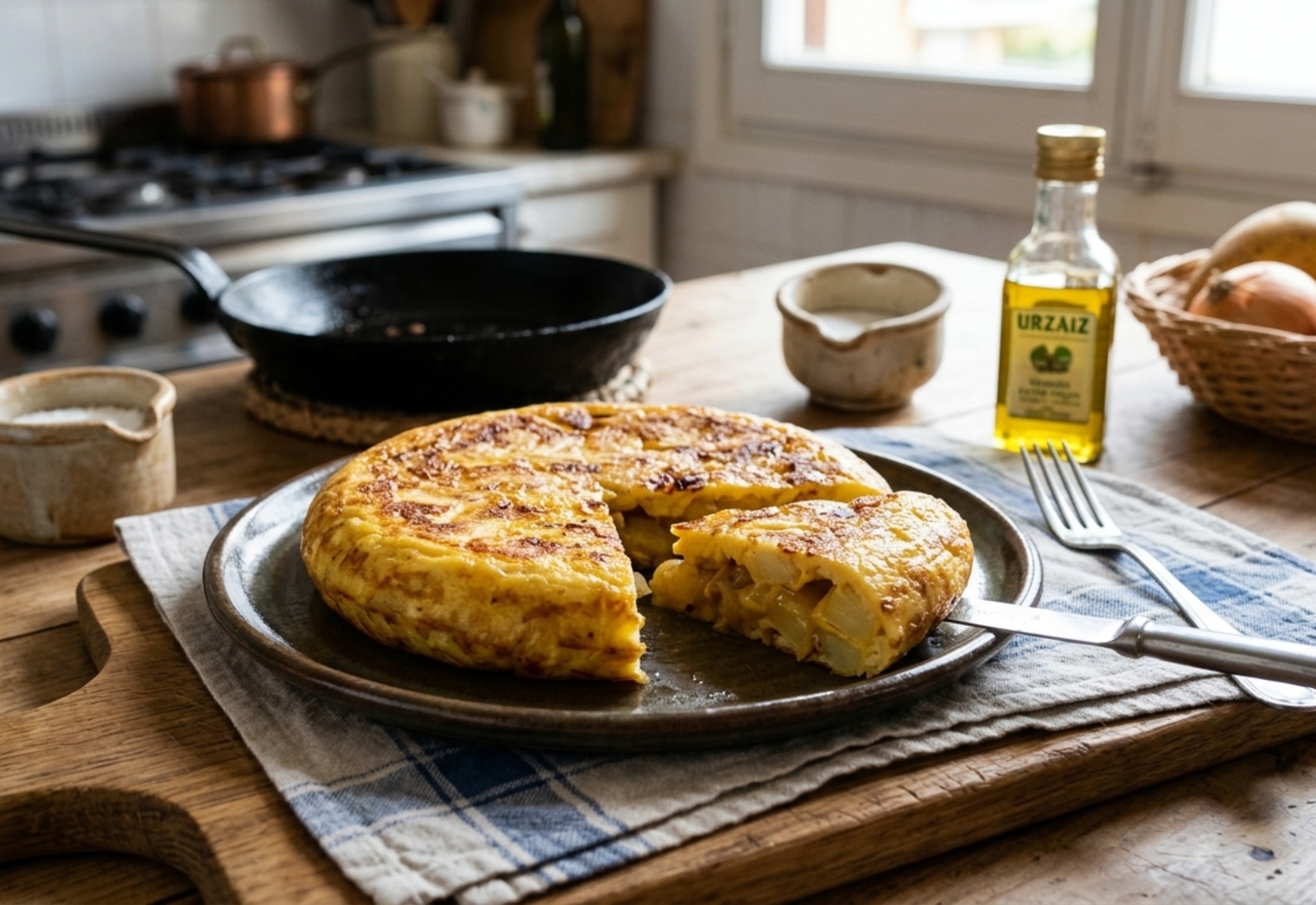 Karlos Arguiñano, chef: "Para hacer la tortilla de patatas perfecta no uses queso, usa 6 huevos, 3 patatas y 1 cebolla"