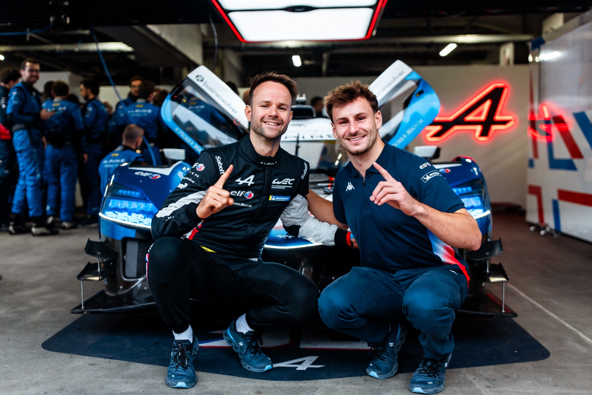 Alpine sigue su idilio con Fuji: pole 'gratis' por la lluvia