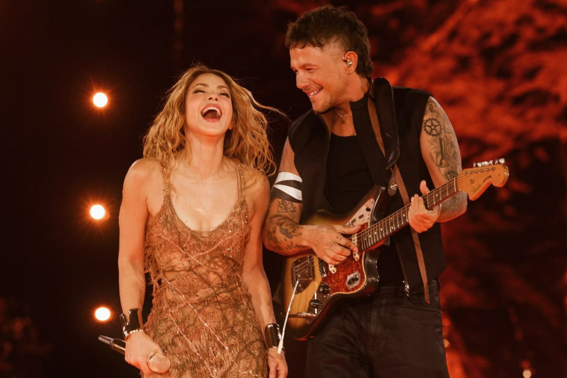 Alejandro Sanz y Shakira, juntos de nuevo en el escenario: así fue su esperado reencuentro en Madrid