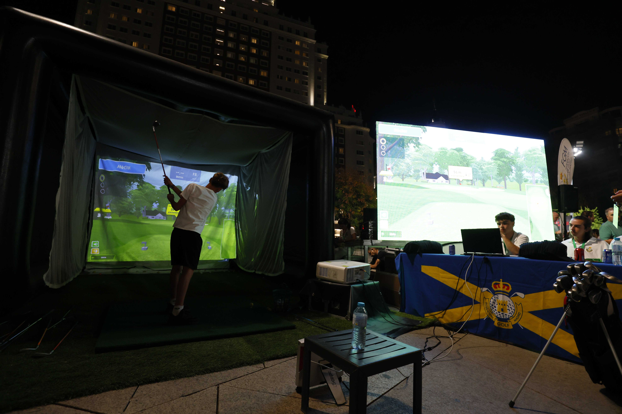 El golf sin hándicap: un simulador que engancha