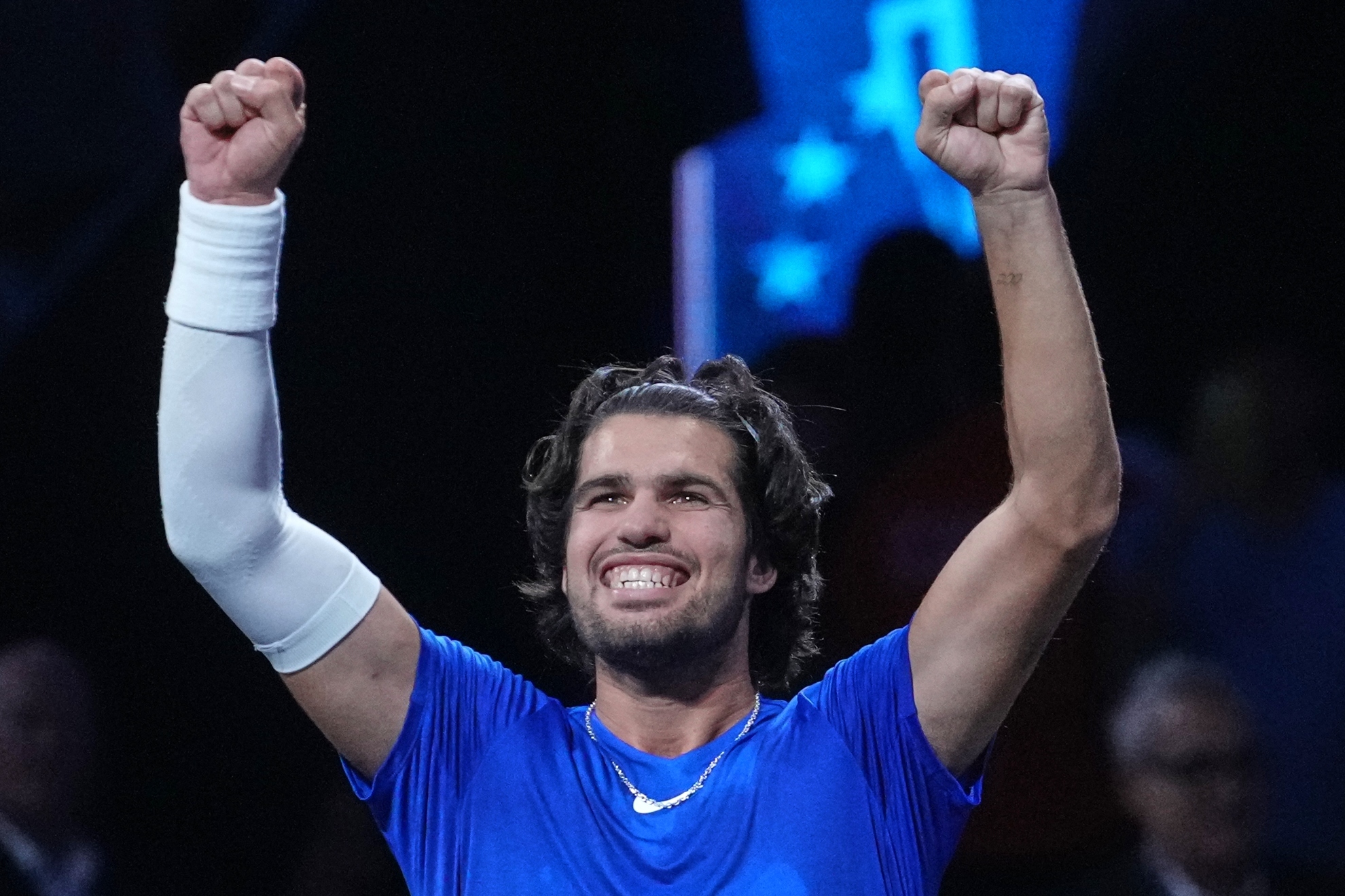 Horario y dónde ver el partido entre Alcaraz y De Miñaur de la tercera jornada de la Laver Cup de Londres